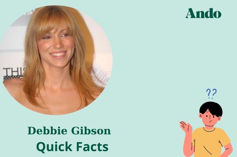 Debbie Gibson fast facts