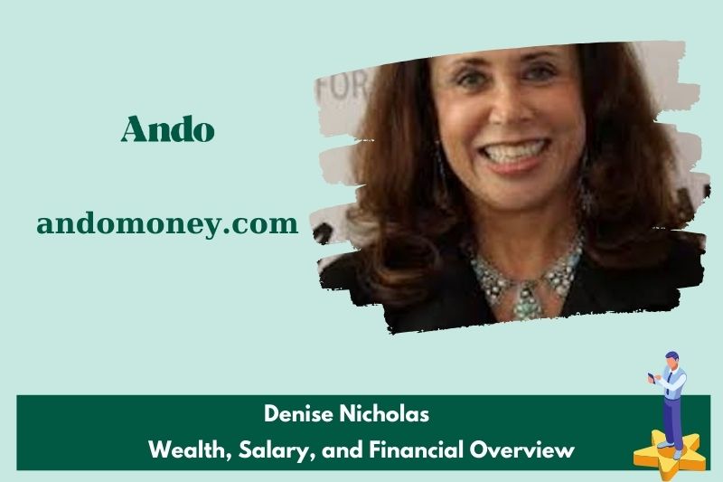 Denise Nichola's assets, salary and financial overview