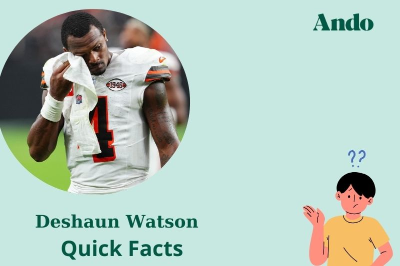 Deshaun watson fast facts