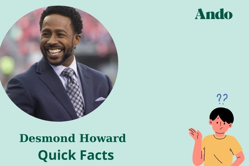 Desmond Howard fast facts