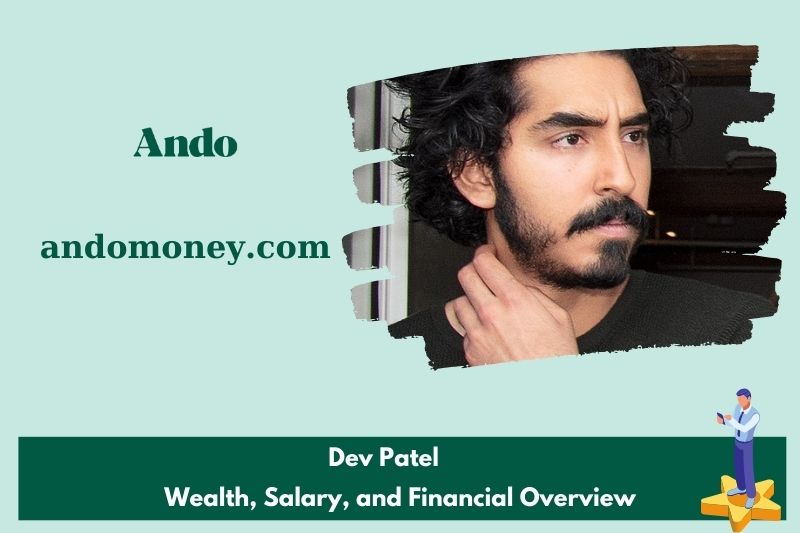 Dev Patel prosperity, salary and financial overview