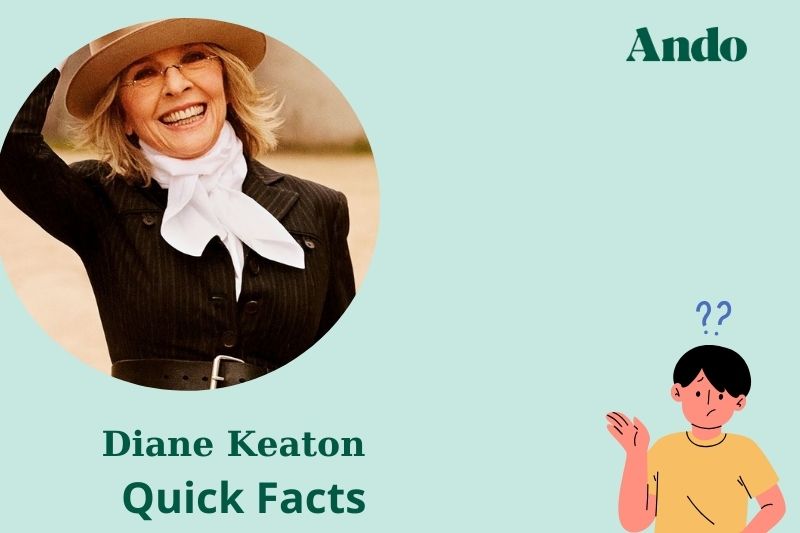 Diane Keaton fast facts