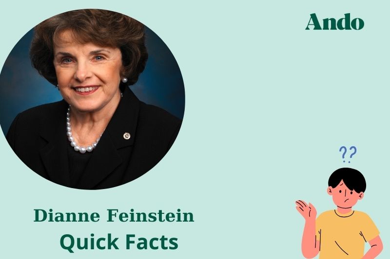 Dianne Feinstein Fast Facts