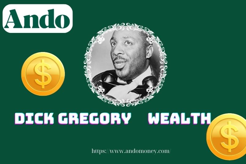 Dick Gregory prosperity, salary and financial overview