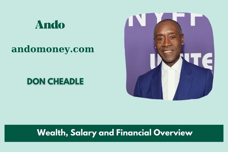 Don Cheadle prosperity, salary and financial overview