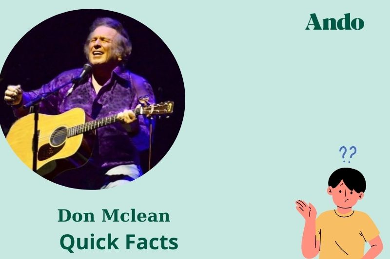 Don McLean fast facts