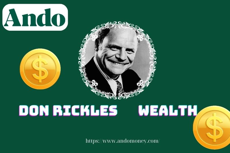 Don Rickles wealth, salary and financial overview