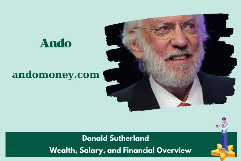 Donald Sutherland prosperity, salary and financial overview