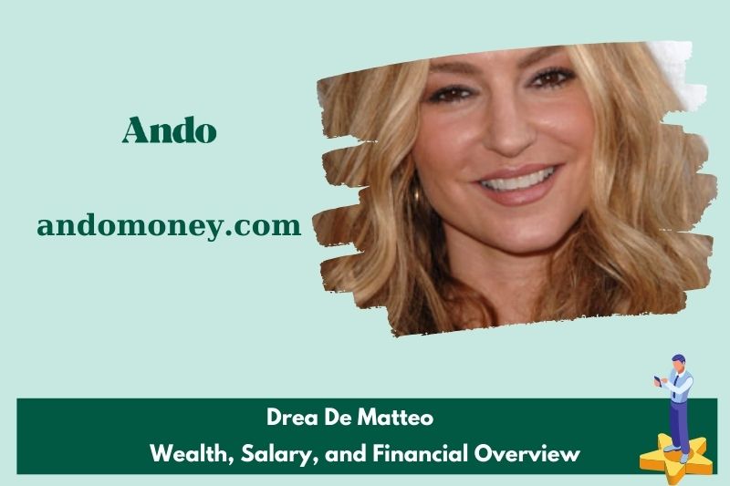 Drea de matteo prosperity, salary and financial overview