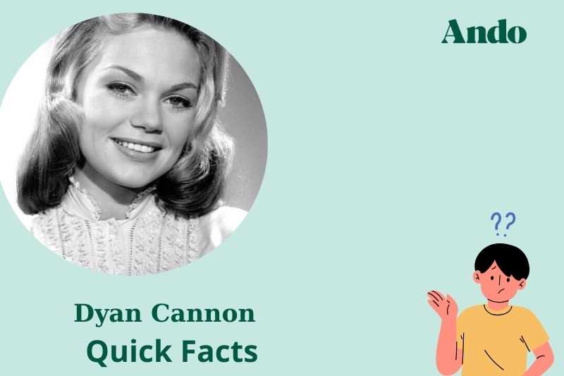 Dyan Cannon fast facts