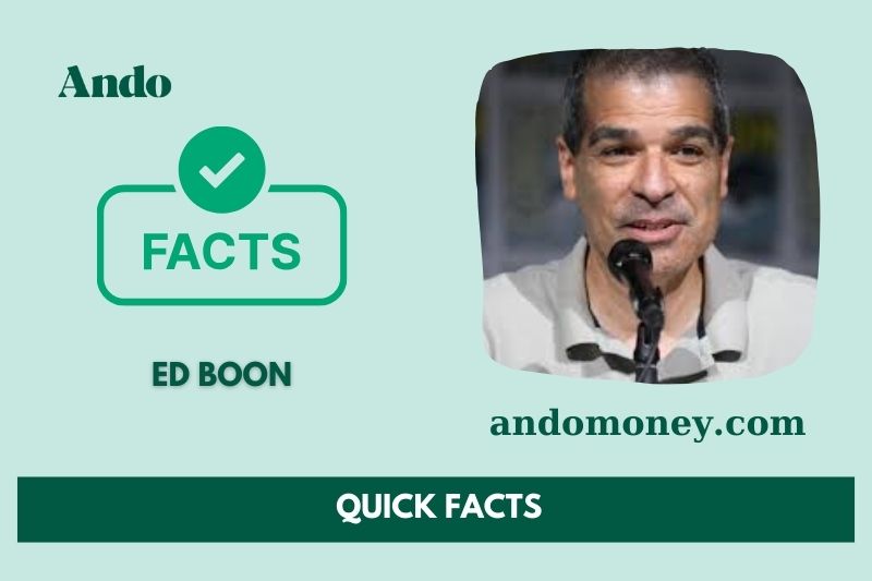 Ed Boon fast facts