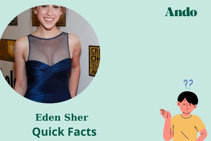 Eden Sher Fast Facts