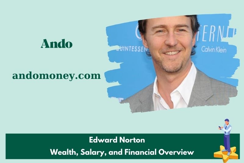 Edward Norton assets, salary and financial overview