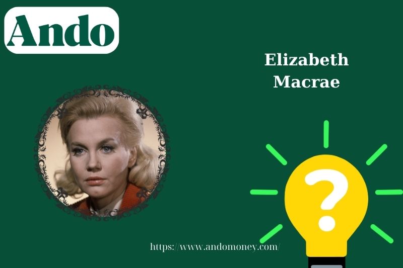 Elizabeth Macrae fast facts