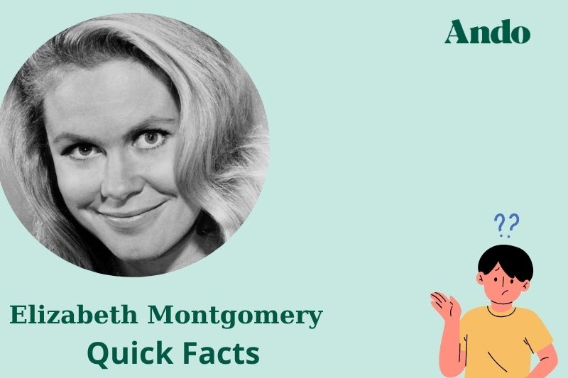 Elizabeth Montgomery fast facts