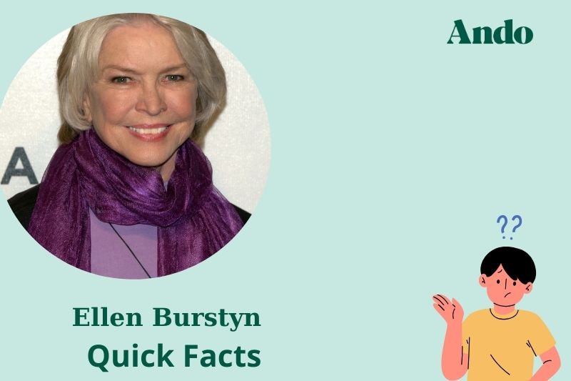 Ellen Burstyn fast facts