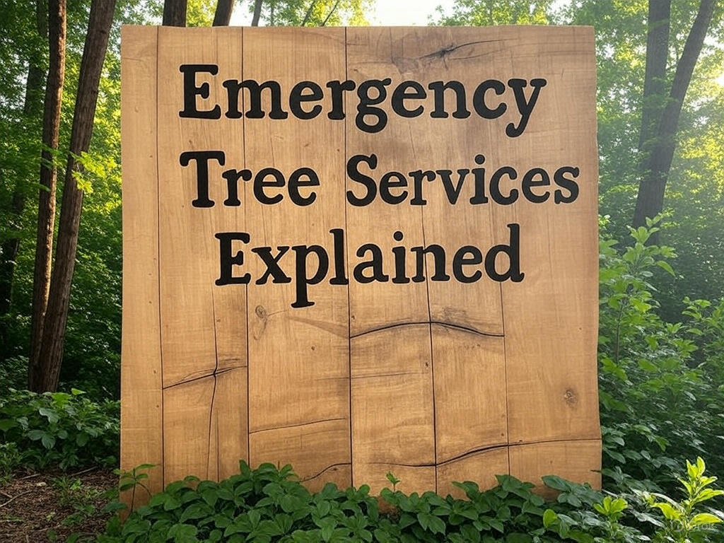 What Should You Do if a Tree Threatens Your Property? Emergency Tree Services Explained