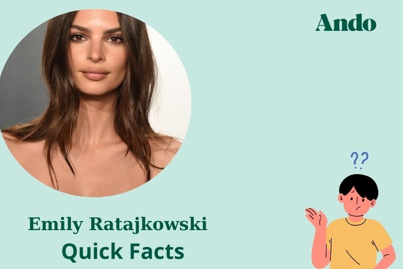 Emily Ratajkowski fast facts