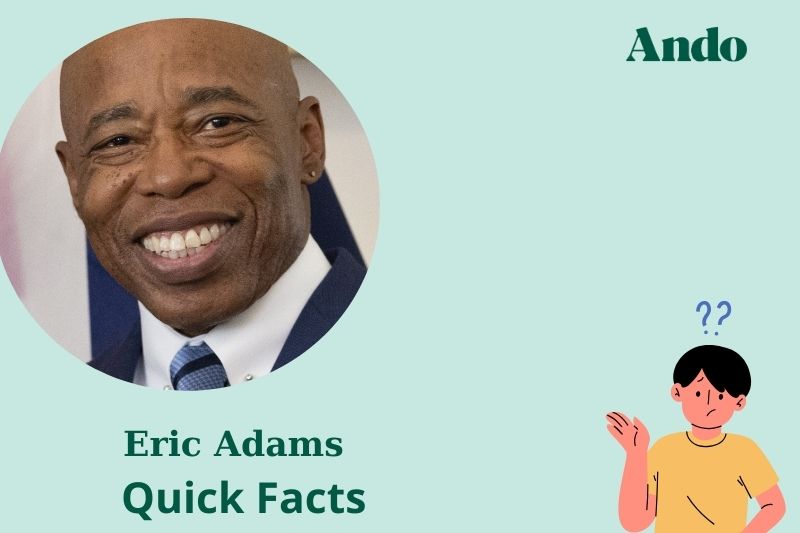 Eric Adam's quick facts