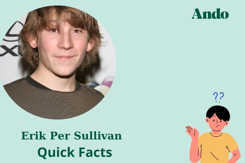 Erik Pro Sullivan fast facts