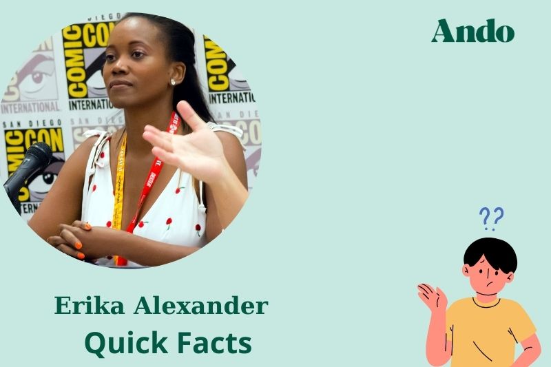 Erika Alexander Schnell facts