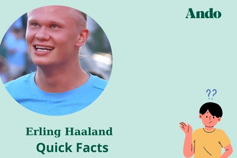 Erling Haaland fast facts