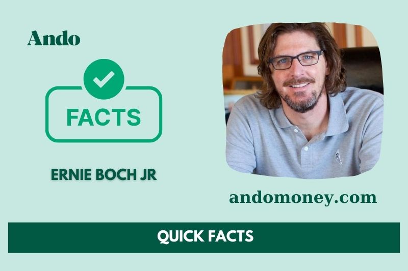 Ernie Boch jr fast facts