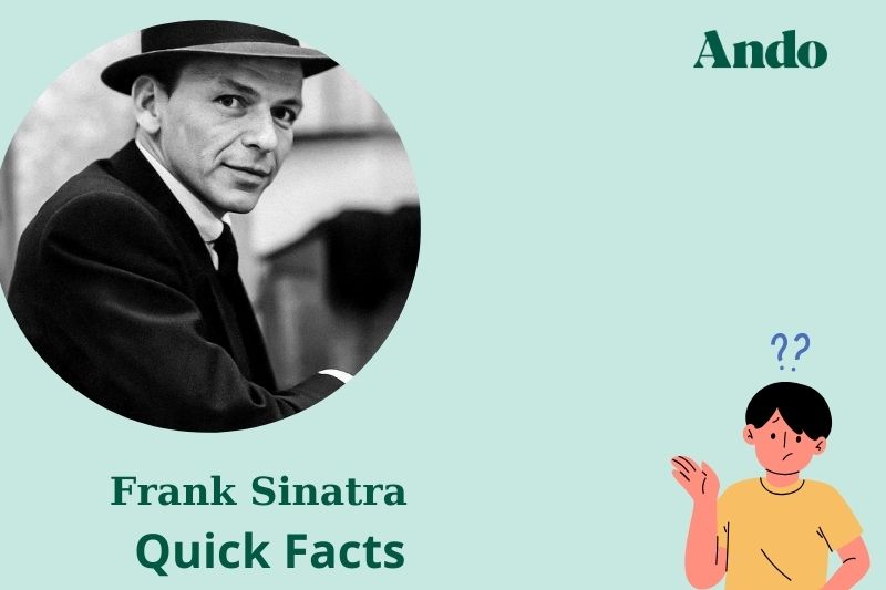 Frank Sinatra fast facts