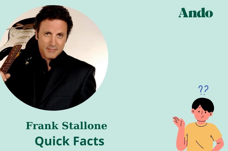 Frank Stallone fast facts