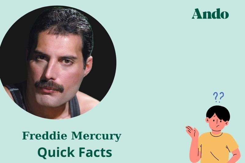 Freddie Mercury fast facts