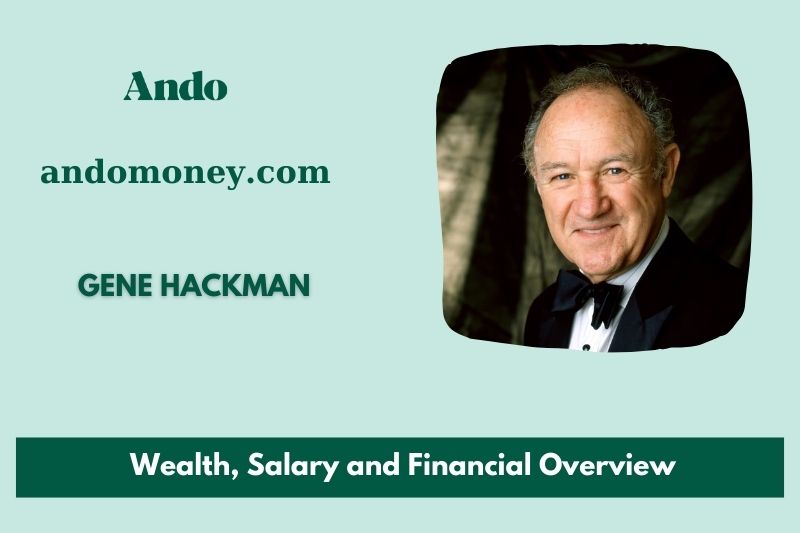 Gene hackman wealth, salary and financial overview