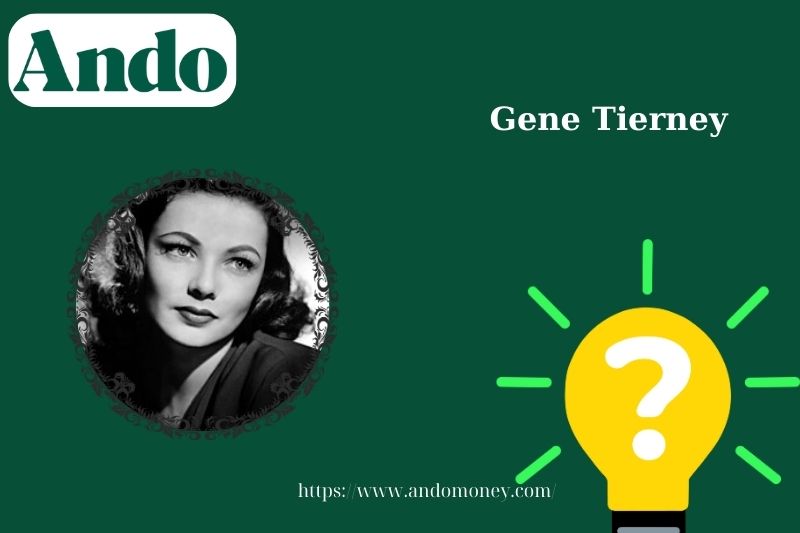 Gene terney fast facts