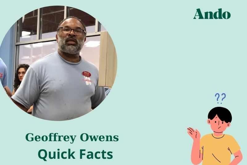 Geoffrey Owens Fast Facts