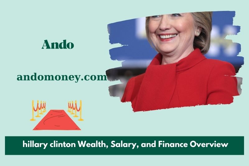 Hillary Clinton wealth, salary and financial overview