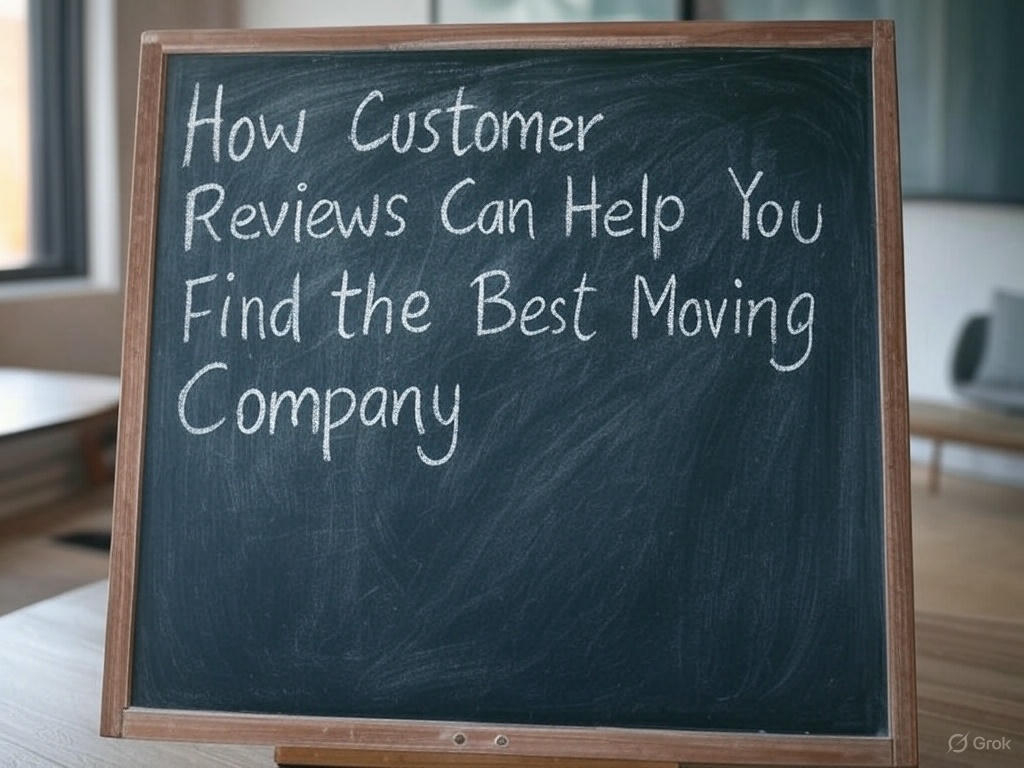 How Customer Reviews Can Help You Find the Best Moving Company