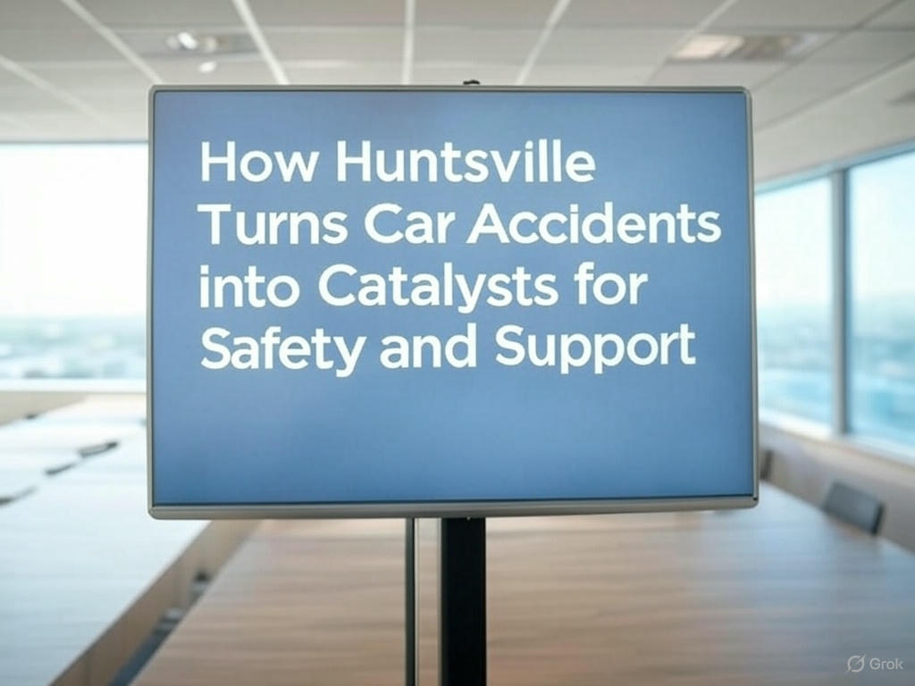 Collision to Change: How Huntsville Turns Car Accidents into Catalysts for Safety and Support