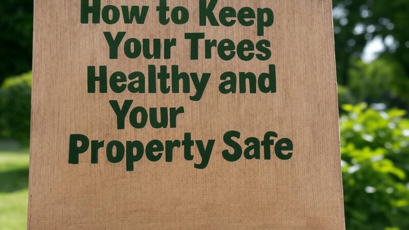 How to Keep Your Trees Healthy and Your Property Safe