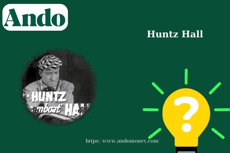 Huntz Hall fast facts