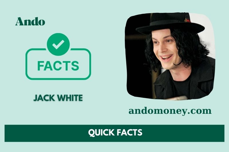 Jack White fast facts