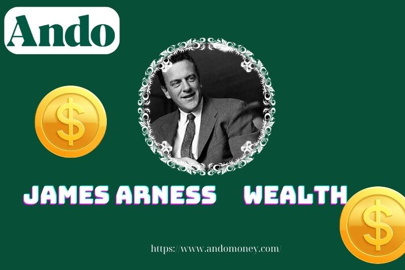 James Arness wealth, salary and financial overview