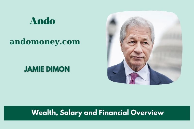 Jamie dimon wealth, salary and financial overview