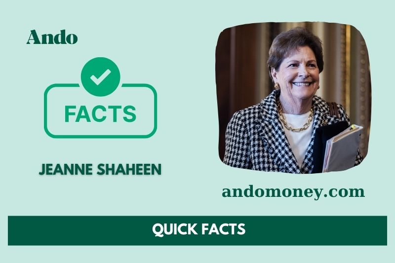 Jeanne Shaheen fast facts