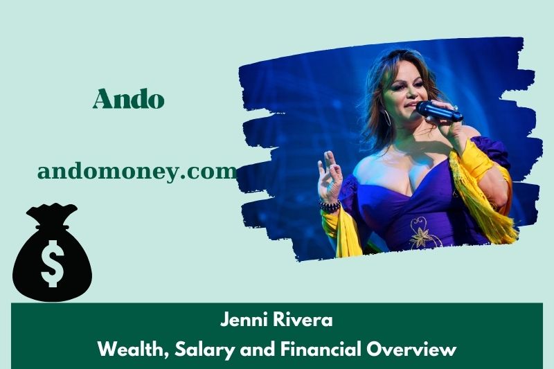 Jenni Rivera fortune, salary and financial overview