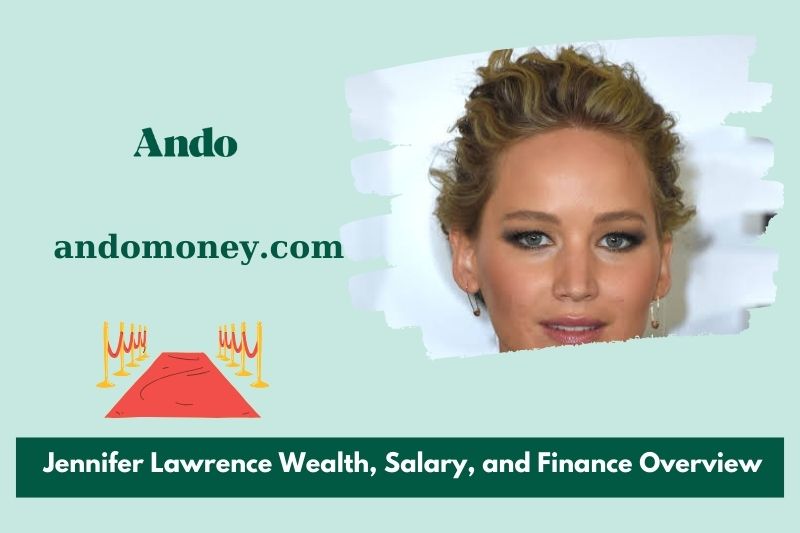 Jennifer Lawrence assets, salary and financial overview