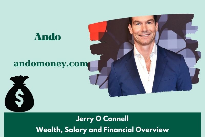 Jerry o Connell assets, salary and financial overview