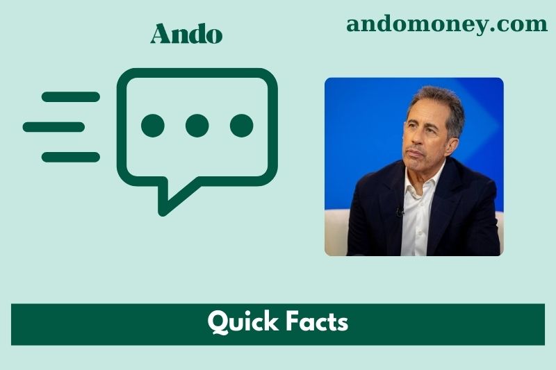 Jerry Seinfeld fast facts