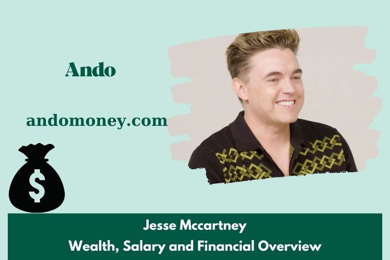 Jesse McCartney wealth, salary and financial overview