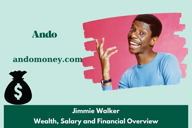 Jimmie Walker prosperity, salary and financial overview