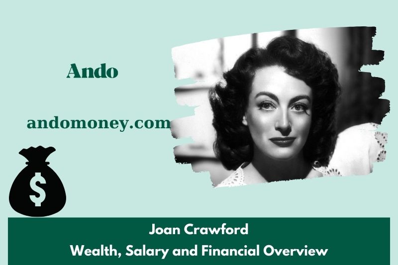 Joan Crawford assets, salary and financial overview