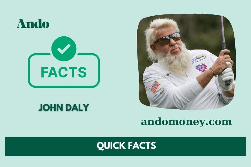 John Daly fast facts